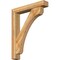 Ekena Millwork Legacy Block Rough Sawn Bracket w/ Offset Brace, Western Red Cedar, 6"W x 34"D x 42"H BKT0604X34X42LEC05RWR - alternate 1